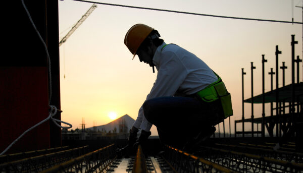 construction worker on site