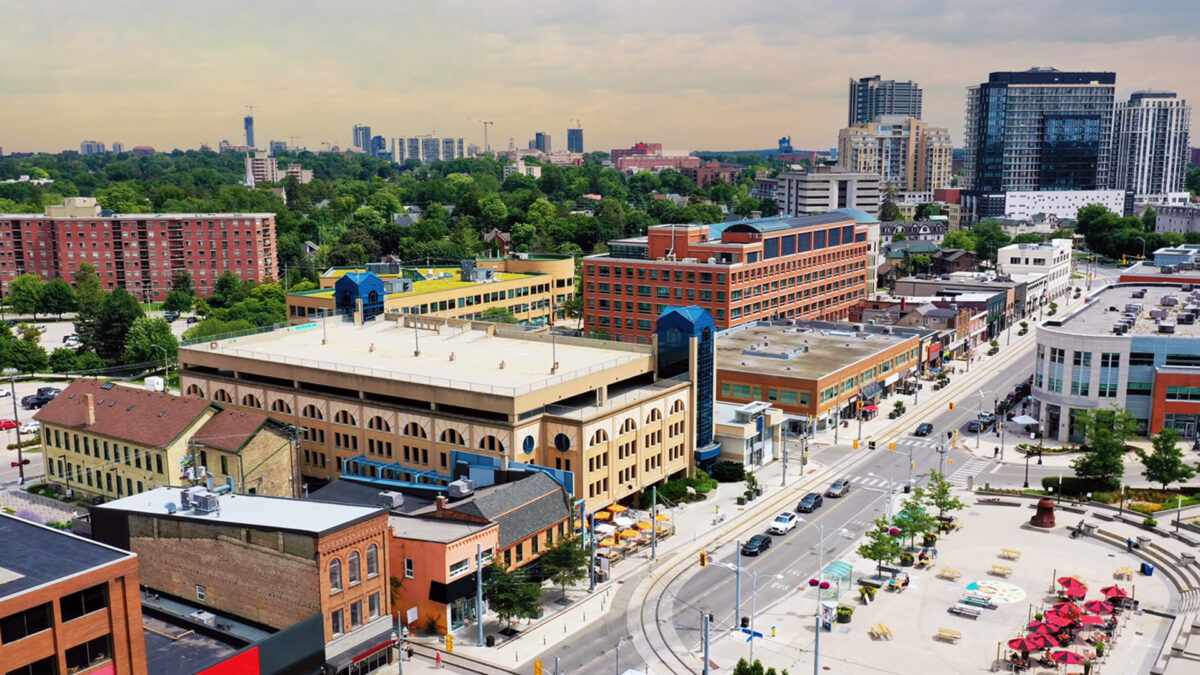 Office buildings in Waterloo Ontario